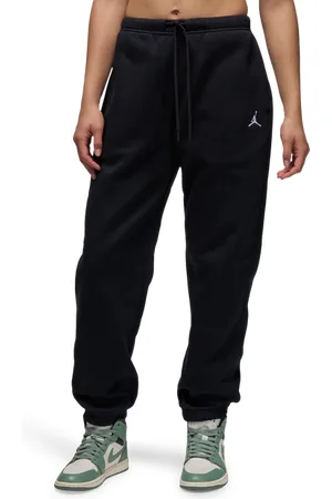 Jordan Brooklyn Damen Hosen - Schwarz - Größe: S - Baumwoll-Jersey - Foot Locker