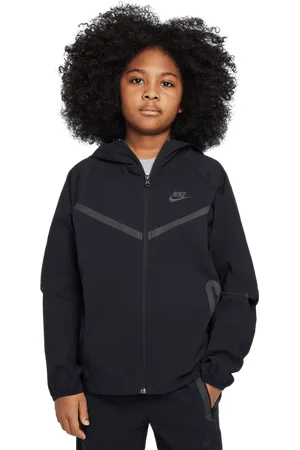 Nike Tech Woven Unisex Trainingsoberteile - Schwarz - Größe: 122 - 128 CM - Foot Locker