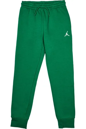 Jordan Brooklyn Unisex Hosen - Grün - Größe: 128 - 137 CM - Baumwoll-Fleece - Foot Locker