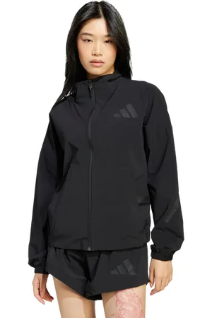 adidas Z.n.e. Damen Trainingsoberteile - Schwarz - Größe: 34 - Nylon - Foot Locker