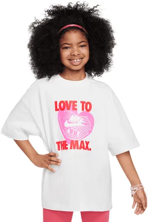 Nike Heart Unisex T-Shirts - Weiß - Größe: 158 - 170 CM - Foot Locker