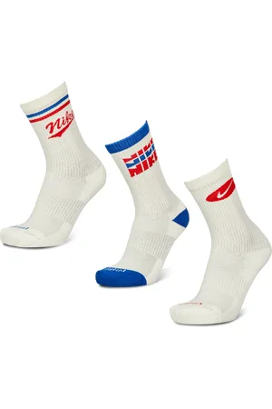 Nike Everyday Cushioned Crew 3 Pack Unisex Socken - Braun - Größe: 34 - 38 - Foot Locker