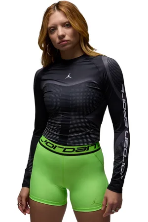 Jordan Sport Dri-fit Gfx Damen T-Shirts - Schwarz - Größe: S - Poly Spandex - Foot Locker