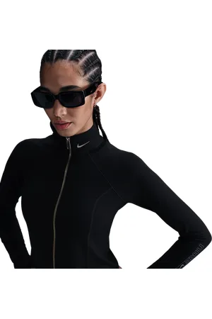 Nike NSW Damen Trainingsoberteile - Schwarz - Größe: L - Poly Spandex - Foot Locker