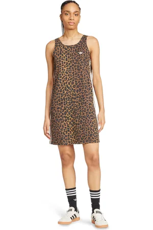 adidas Originals Leopard Damen Kleider - Mehrfarbig - Größe: 36 - Foot Locker