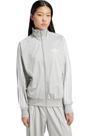 adidas Firebird Damen Trainingsoberteile - Grau - Größe: 34/XS - Foot Locker