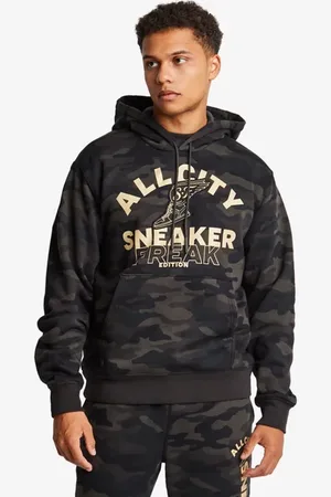 Lckr Essential Herren Kapuzenpullover - Schwarz - Größe: L - Baumwoll-Fleece - Foot Locker