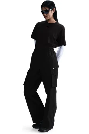 Nike Sportswear Damen Hosen - Schwarz - Größe: 34 - Baumwoll-Jersey - Foot Locker