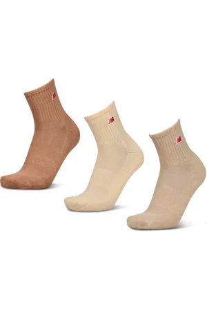 New Balance Quarter 3 Pack Unisex Socken - Braun - Größe: 35-38 - Foot Locker
