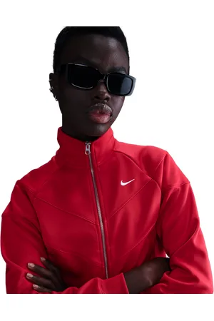 Nike Windrunner Damen Trainingsoberteile - Rot - Größe: S - Poly Tricot - Foot Locker