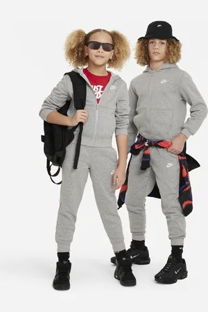 Nike Tech Fleece Unisex Trainingsanzüge - Grau - Größe: 147 - 158 CM - Baumwoll-Fleece - Foot Locker