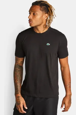 Lacoste Small Croc Herren T-Shirts - Schwarz - Größe: XS - Foot Locker