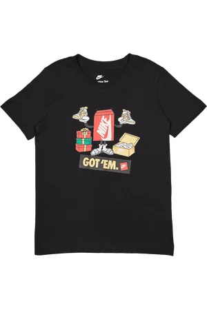 Nike Boxy Got Em Unisex T-Shirts - Schwarz - Größe: 122 - 128 CM - Foot Locker