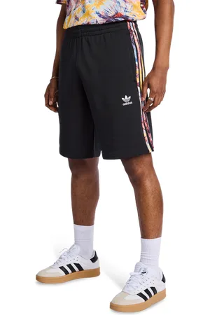 adidas Adicolor 70s Monogram Short Herren Kurze Hosen - Schwarz - Größe: M - Foot Locker