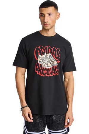 adidas Graphics Herren T-Shirts - Schwarz - Größe: XS - Foot Locker
