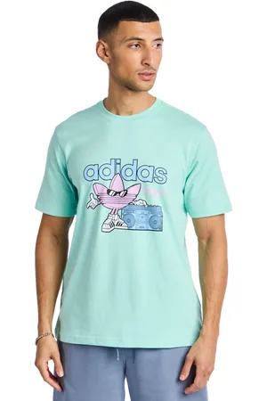 adidas Graphics Herren T-Shirts - Lila - Größe: XS - Foot Locker