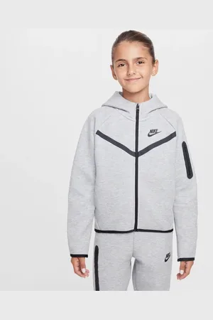Nike Tech Fleece Unisex Kapuzenpullover - Grau - Größe: 122 - 128 CM - Foot Locker