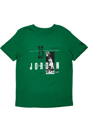 Jordan Gfx Unisex T-Shirts - Grün - Größe: 128 - 137 CM - Foot Locker