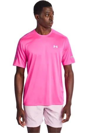 Under Armour Tech Herren T-Shirts - Rosa - Größe: S - Poly Jersey - Foot Locker