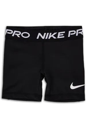 Nike Pro Unisex Kurze Hosen - Schwarz - Größe: 92 - 98 CM - Poly Jersey - Foot Locker