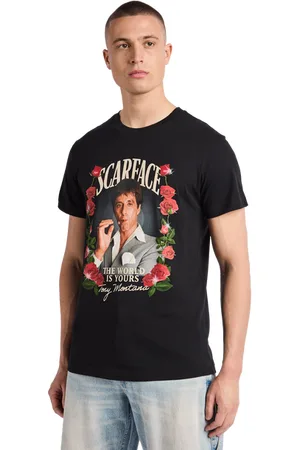 Merchcode Scarface Herren T-Shirts - Schwarz - Größe: S - Foot Locker