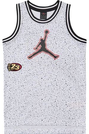 Jordan Play Off Speckle Unisex Schutzwesten - Weiß - Größe: 128 - 137 CM - Poly Mesh - Foot Locker