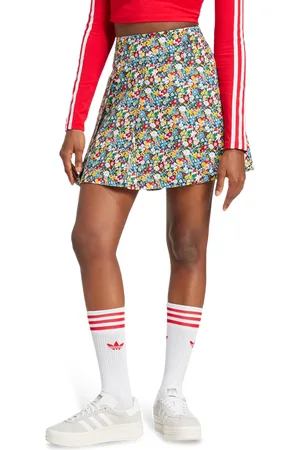 adidas Originals X Liberty London Damen Röcke - Mehrfarbig - Größe: 34 - Baumwoll-Jersey - Foot Locker