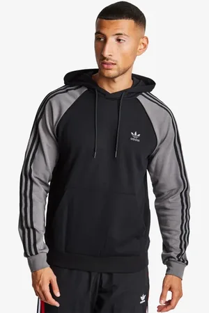 adidas Superstar Herren Kapuzenpullover - Schwarz - Größe: XS - Poly Fleece - Foot Locker