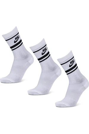 Nike Everyday Essential Crew 3 Pack Unisex Socken - Weiß - Größe: 38 - 42 - Foot Locker