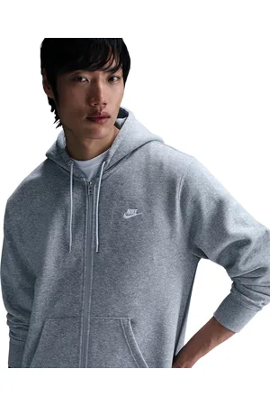 Nike Club Herren Kapuzenpullover - Grau - Größe: S - Foot Locker