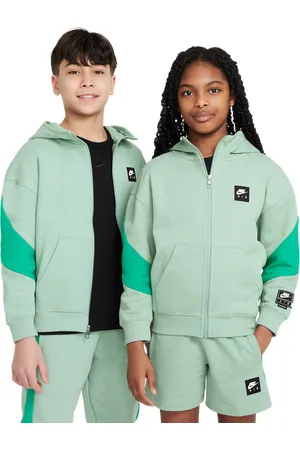 Nike Air Unisex Kapuzenpullover - Grün - Größe: 128 - 137 CM - Foot Locker