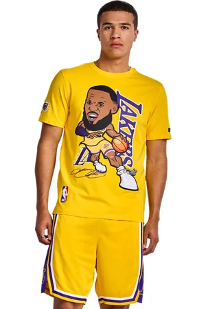 Pro Standard LeBron Herren T-Shirts - Gelb - Größe: M - Baumwoll-Jersey - Foot Locker