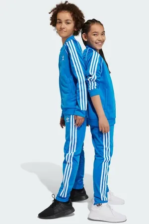 adidas Superstar Unisex Hosen - Blau - Größe: 135 - 140 CM - Foot Locker