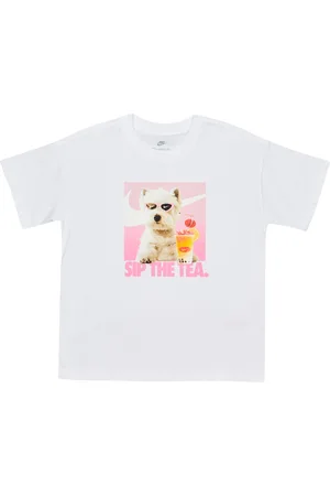 Nike Photo Unisex T-Shirts - Weiß - Größe: 122 - 128 CM - Foot Locker