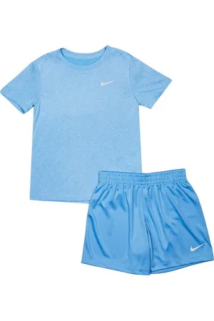 Nike Dri-fit Unisex Trainingsanzüge - Blau - Größe: 92 - 98 CM - Poly Jersey - Foot Locker