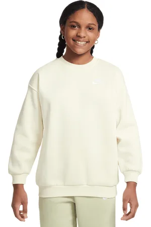 Nike Club Unisex Sweatshirts - Weiß - Größe: 122 - 128 CM - Foot Locker