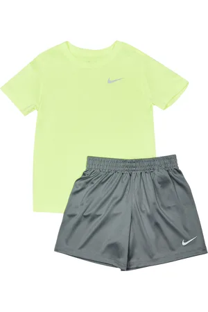 Nike Dri-fit Unisex Trainingsanzüge - Grau - Größe: 92 - 98 CM - Poly Jersey - Foot Locker
