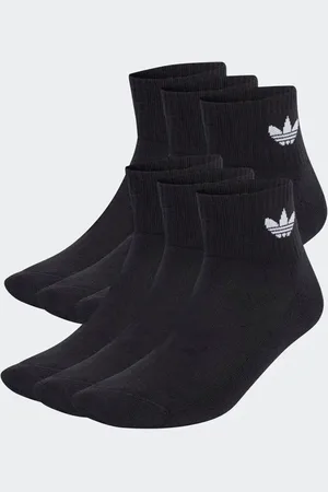 adidas Mid Ankle 6 Pairs Unisex Socken - Schwarz - Größe: 34-36 - Foot Locker