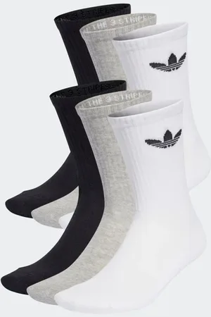 adidas Trefoil Unisex Socken - Schwarz - Größe: 34-36 - Poly (Polyester) - Foot Locker