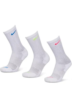 Nike Everyday Cushioned Crew 3 Pack Unisex Socken - Weiß - Größe: 34 - 38 - Foot Locker