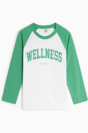 Sporty & Rich Wellness Ivy Unisex Baseball T-Shirt