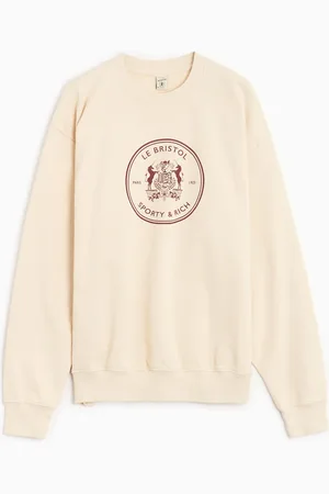 Sporty & Rich X Le Bristol Paris Bristol Crest Unisex Sweatshirt