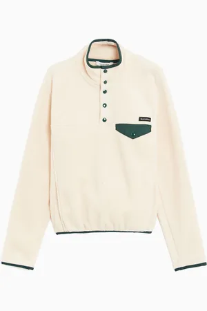 Sporty & Rich Unisex Buttoned Polar Sweatshirt