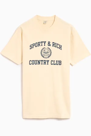 Sporty & Rich Varsity Crest Unisex T-Shirt
