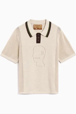 Brain Dead Logo Head Pontelle Regular Herren- Poloshirt