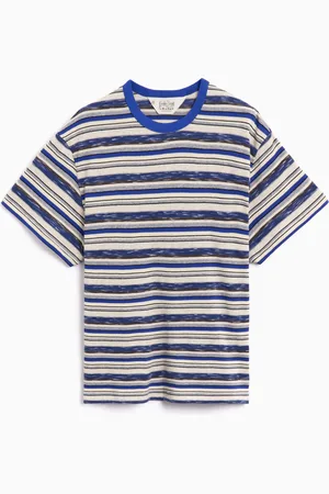 Brain Dead Toni Regular Herren- T-Shirt mit Streifen