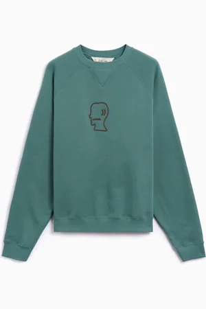 Brain Dead Head Raglan Regular Herren- Sweatshirt mit Logo