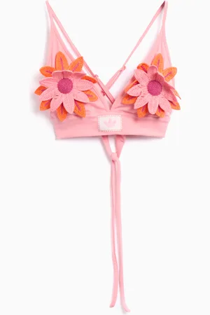 adidas Originals Regular Damen- Bra mit Blumenmuster