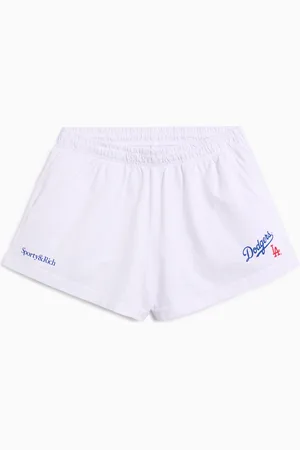 Sporty & Rich Dodgers Serif Disco Damen- Shorts