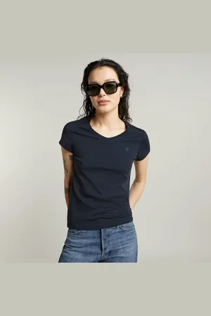 G-Star Eyben Slim V-Neck Top 2.0 - - Damen